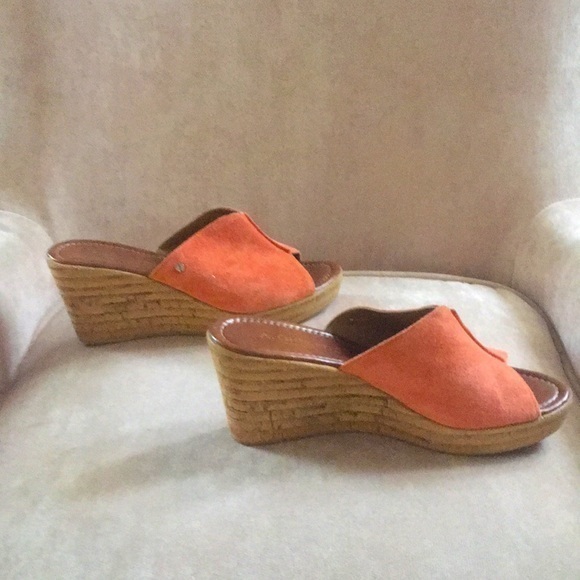 A Giannetti sandals in peach suede - Picture 3 of 8